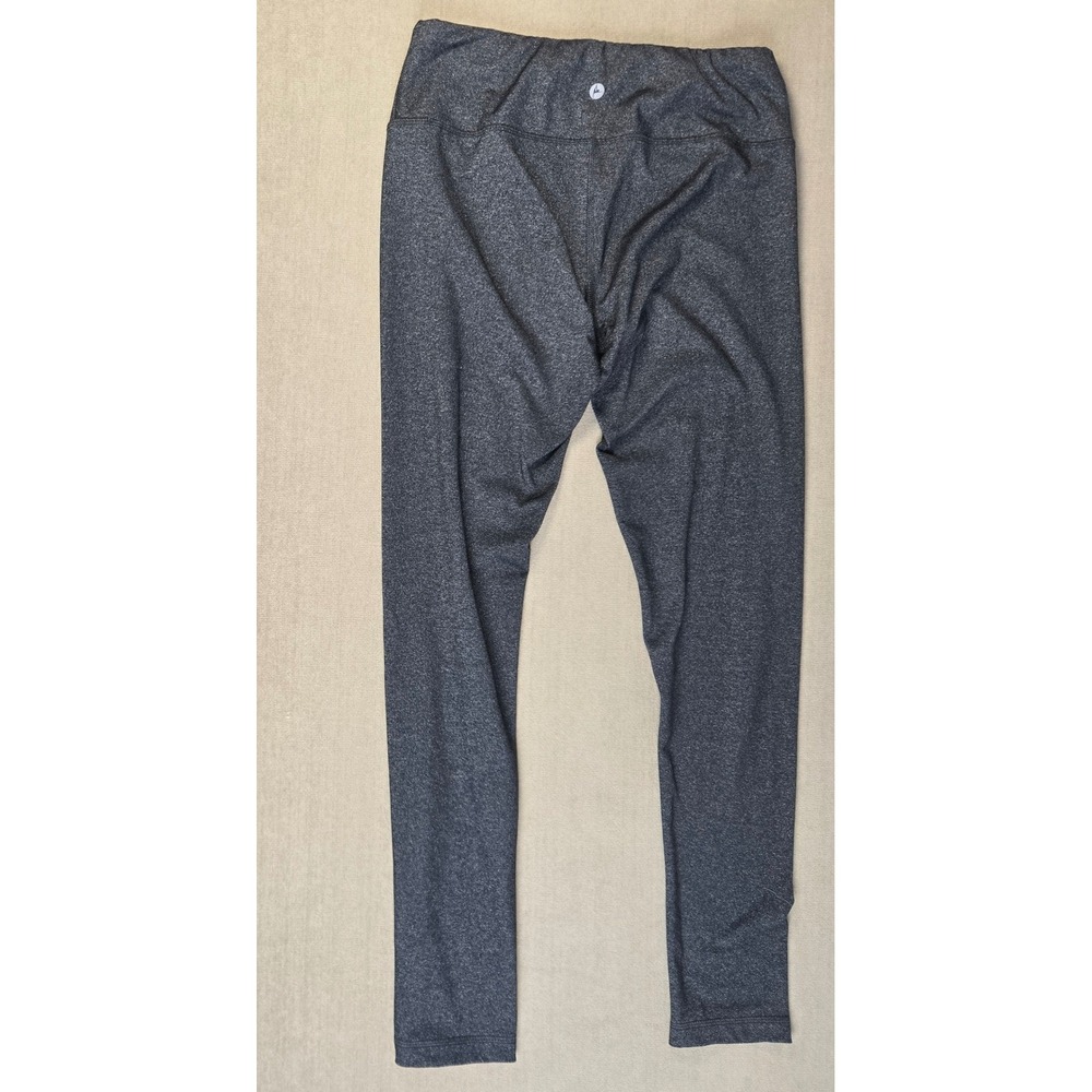 90 Degree By Reflex Women's Dark Heather Grey Athletic Leggings Size Medium - Picture 3 of 7